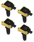 ACCEL 140670-4 Coil - Ford 2.0L/2.3L EcoBoost 4pk - Yellow ACCEL 140670-4