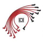 ACCEL 5055R 8mm HEI Corrected Cap Plug Wire Set Red ACCEL 5055R