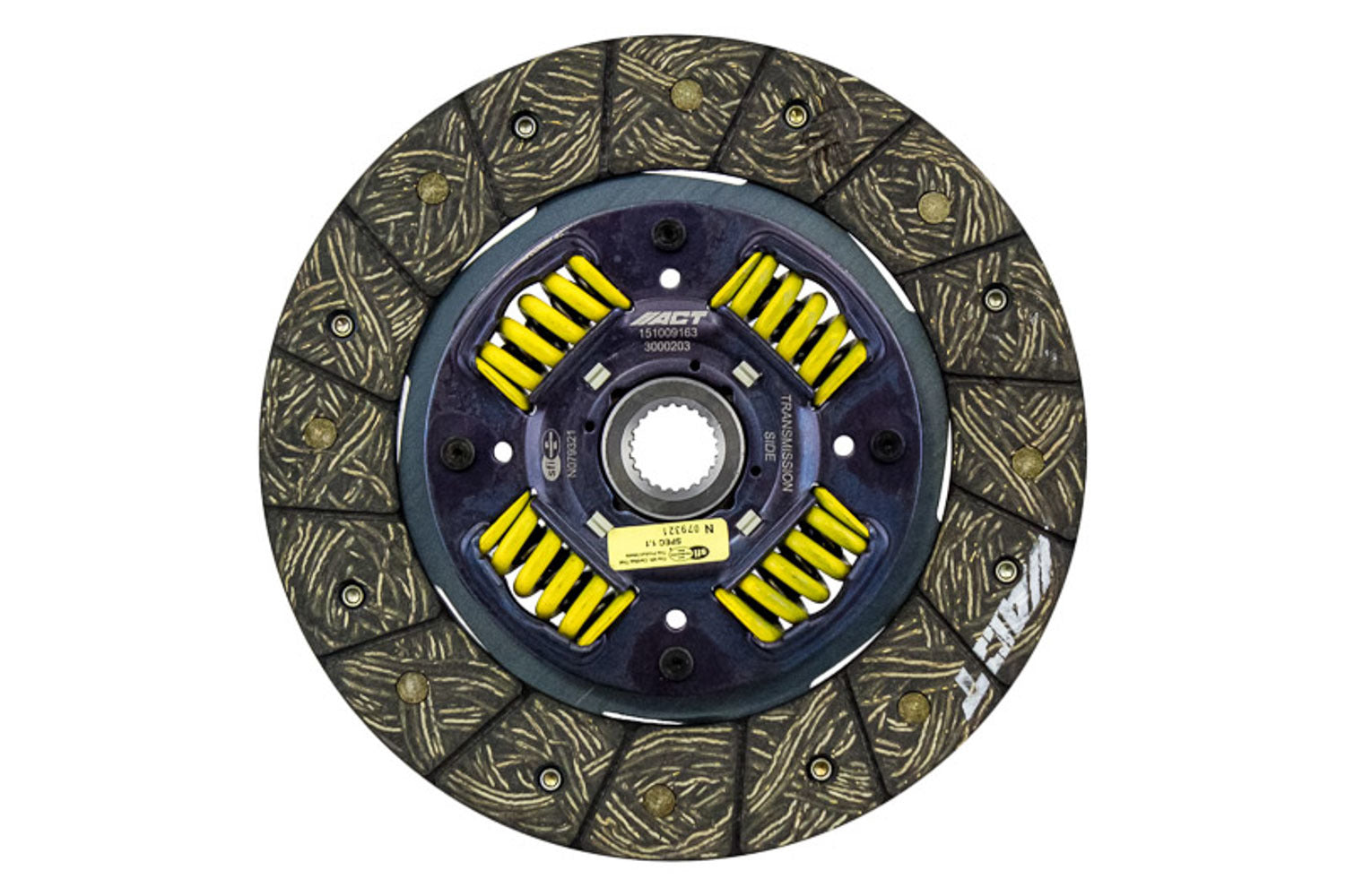 Advanced Clutch 3000203 Perf Street Sprung Disc Advanced Clutch 3000203
