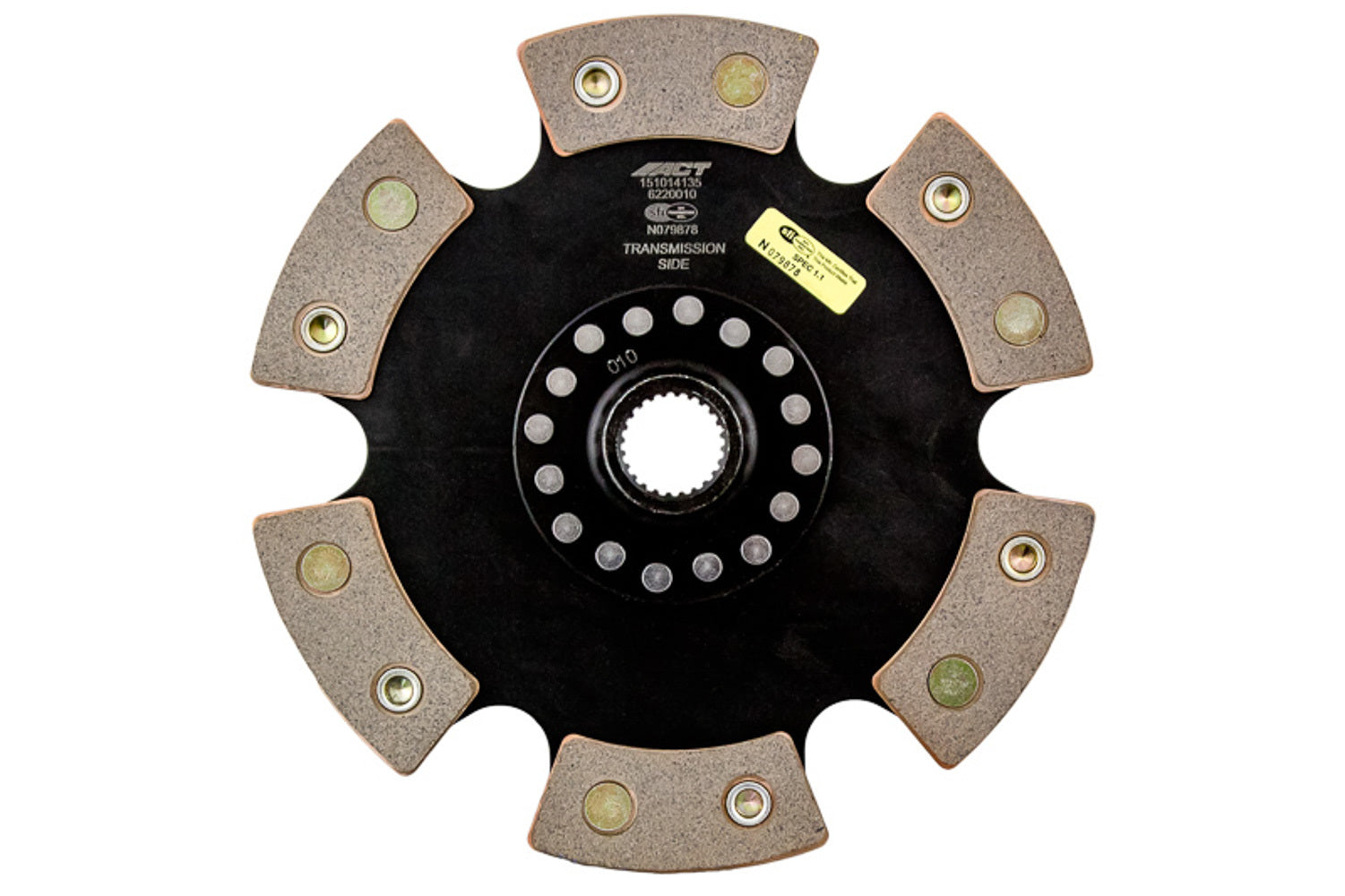 Advanced Clutch 6220010 6 Pad Rigid Race Disc Advanced Clutch 6220010