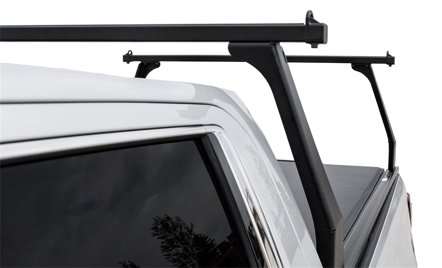 ACI F3020151 ADARAC™ Aluminum Truck Bed Rack System; Silver Finish; Single Rail; ACI F3020151