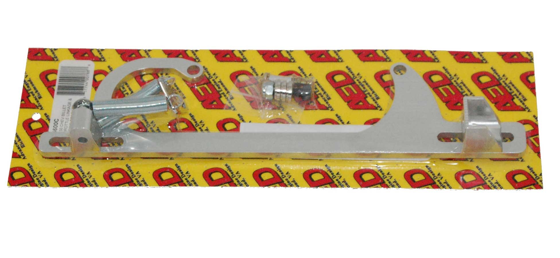 Advanced Engine Design 6600C Chevy Throttle Cable & Spring Bracket - 4150 Advanced Engine Design 6600C