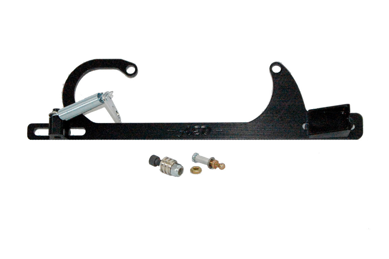 Advanced Engine Design 6601BK Ford Throttle Cable & Spring Bracket - 4150 Advanced Engine Design 6601BK