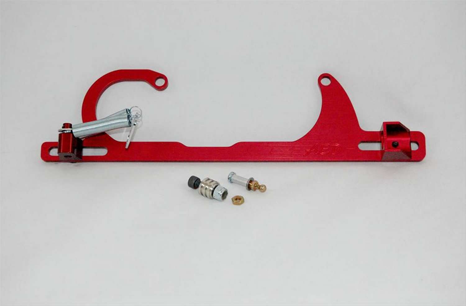 Advanced Engine Design 6700R Chevy Throttle & Spring Bracket - Red Advanced Engine Design 6700R