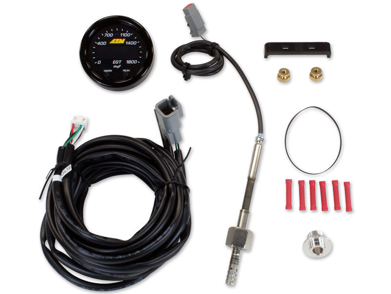 AEM Electronics 30-0305 X-Series EGT Gauge 0-180 0 F AEM Electronics 30-0305