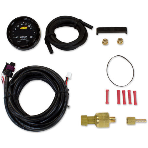 AEM Electronics 30-0308 X-Series Boost Pressure Gauge -30-60psi AEM Electronics 30-0308