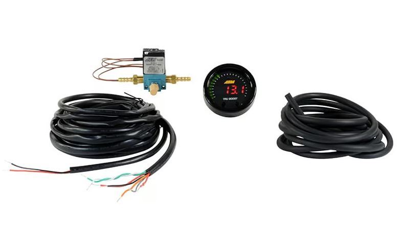AEM Electronics 30-0352 80 PSIg Internal MAP Sensor - Black Bezel - Black Face AEM Electronics 30-0352