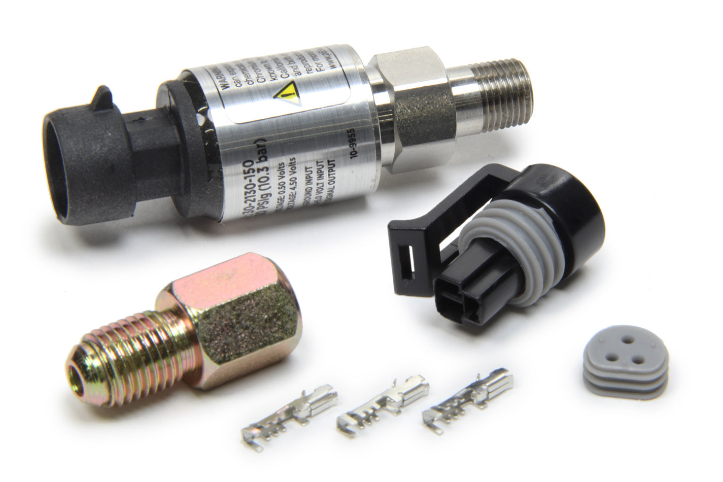 AEM Electronics 30-2130-100 1/8 in. NPT Male Thread w/ -4 and 3/16 NPT Adapters AEM Electronics 30-2130-100