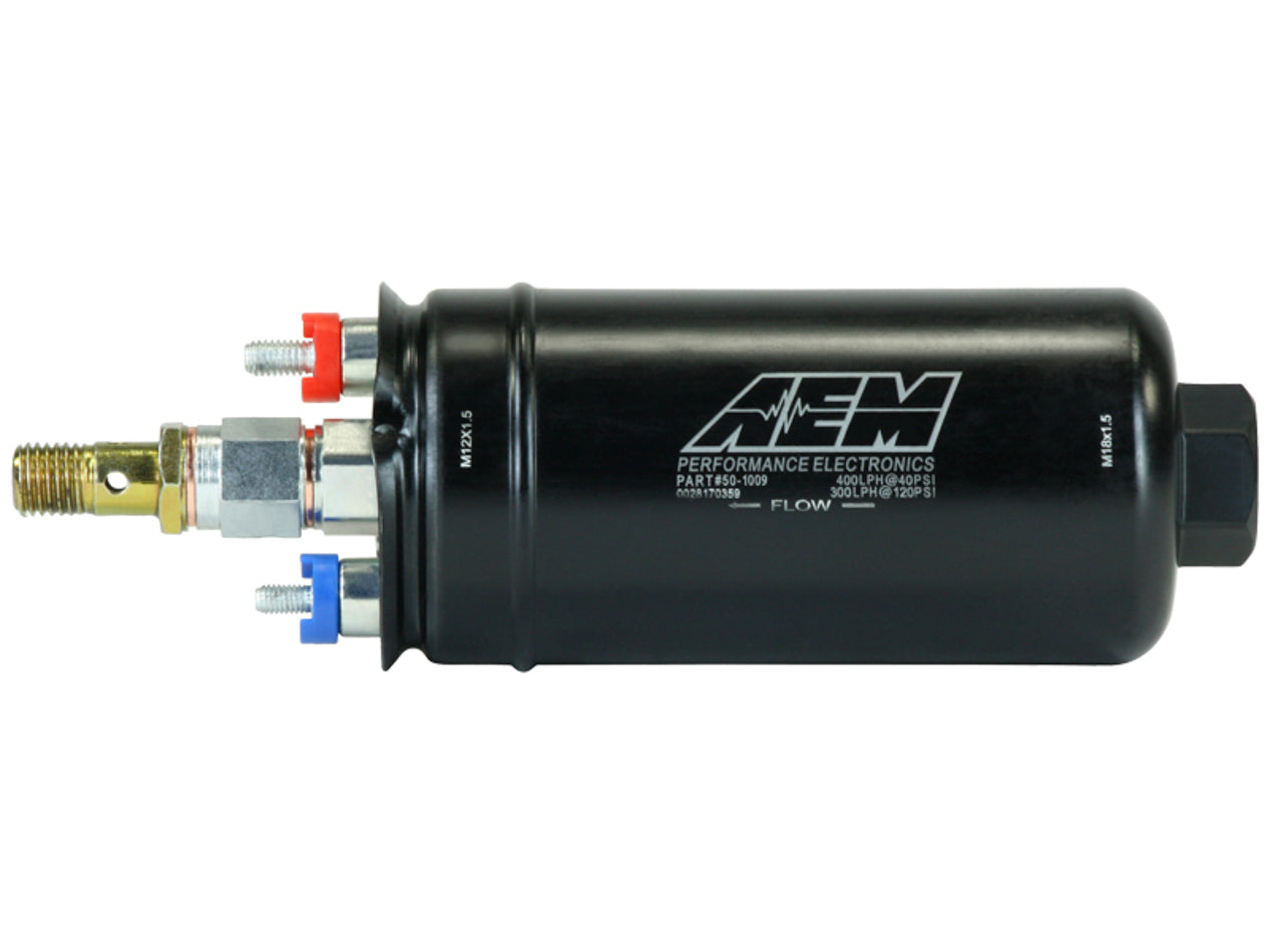 AEM Electronics 50-1009 AEM 400LPH (Metric) Inline High Flow Fuel Pump AEM Electronics 50-1009