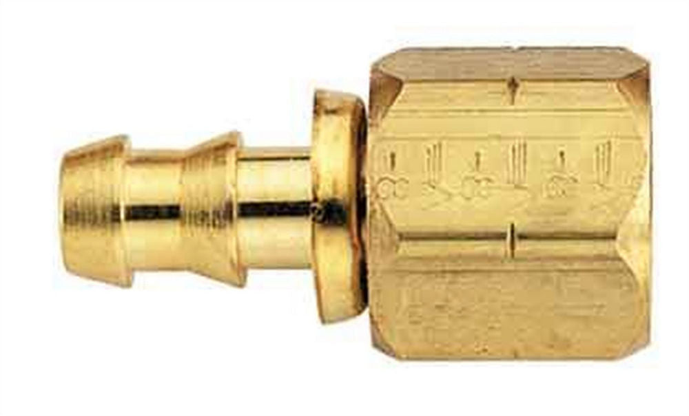 Aeroquip FBM1232 Brass Fitting -6an Socketless Aeroquip FBM1232