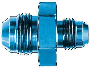 Aeroquip FBM2160 Alum Union Reducer #8 Flare- #6 Flare - Bulk Aeroquip FBM2160