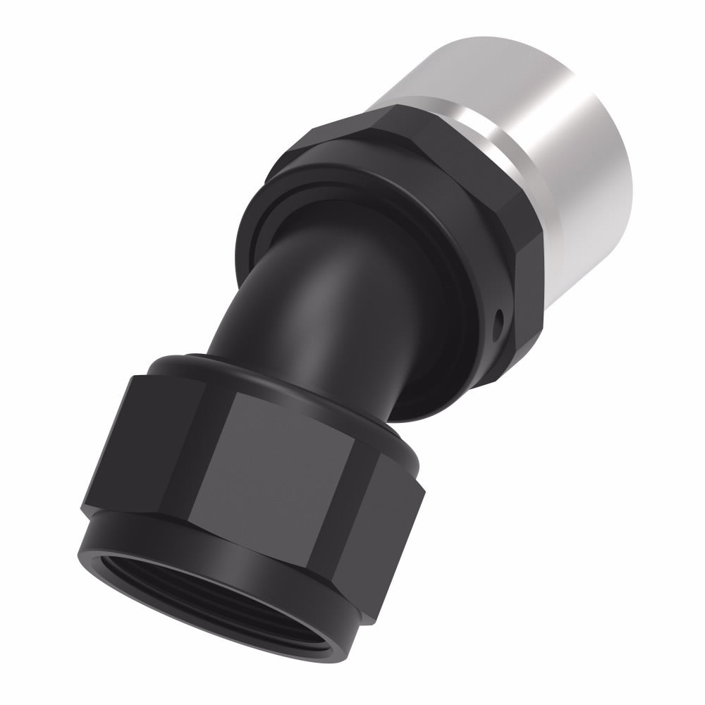 Aeroquip FCL4226 16an StreetLite Crimp Fitting 45-Degree Aeroquip FCL4226