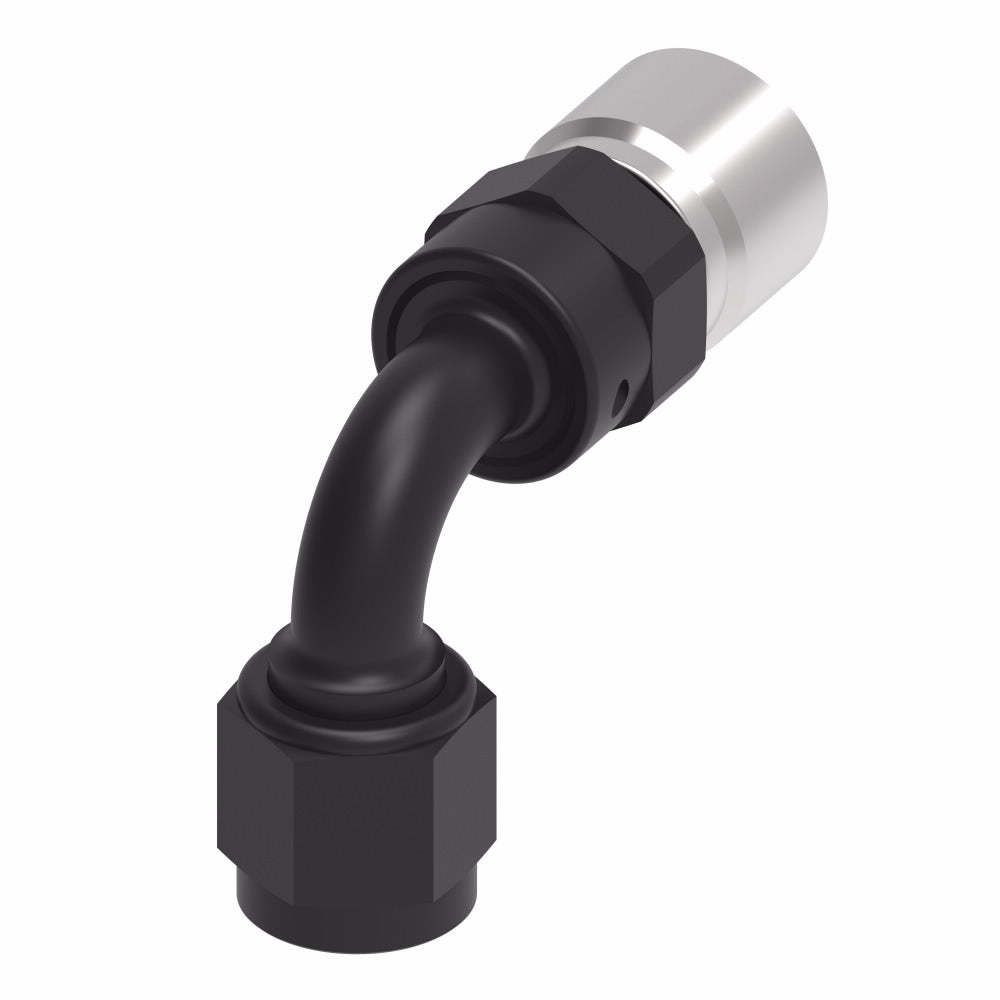 Aeroquip FCL4232 6an StreetLite Crimp Fitting 90-Degree Aeroquip FCL4232