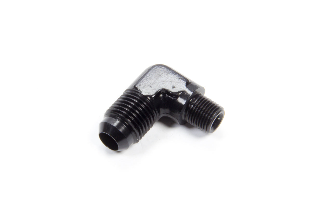 Aeroquip FCM5033 90 Deg Alum #6 Flare 1/8 in Black Aeroquip FCM5033