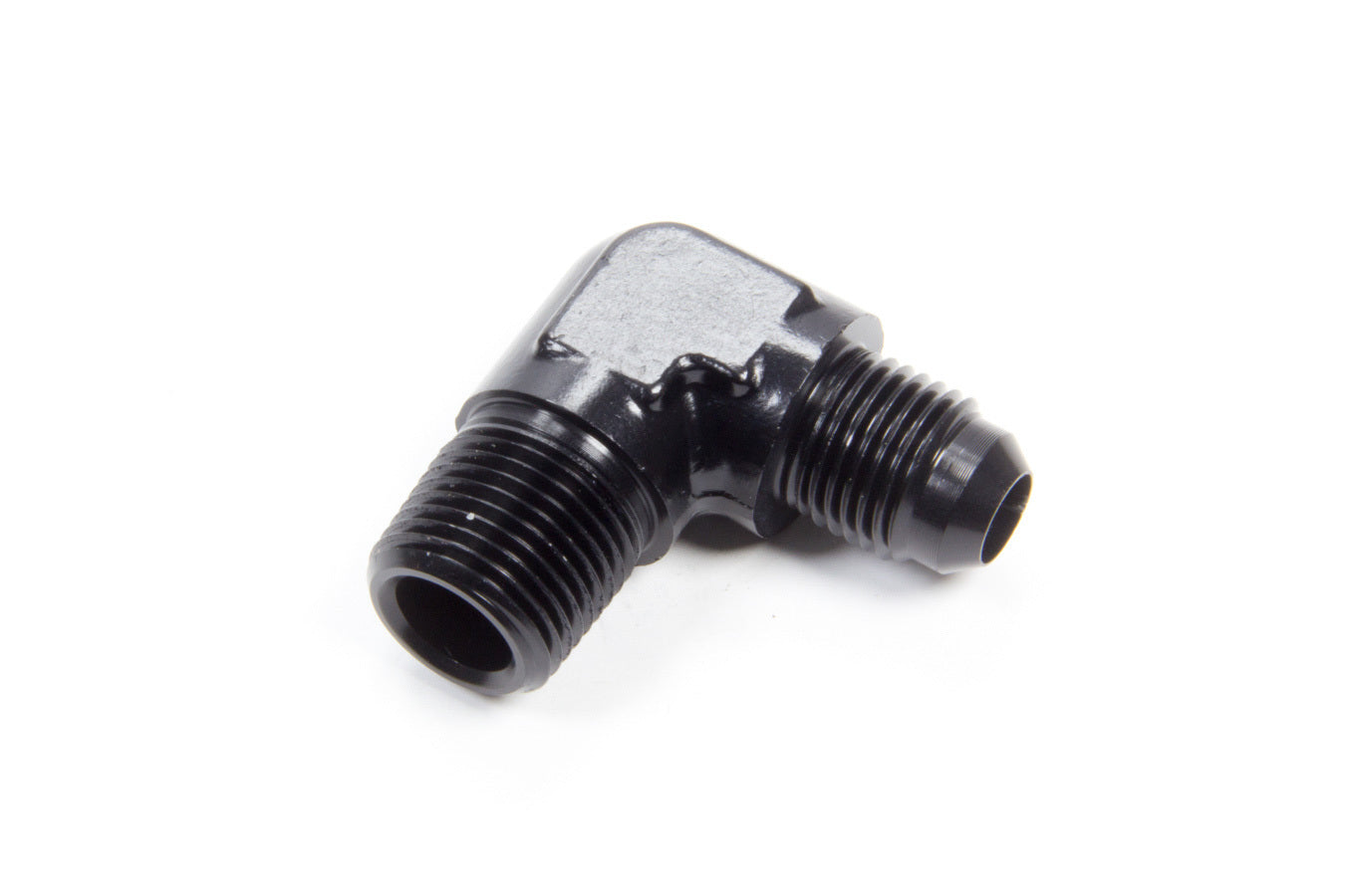 Aeroquip FCM5035 90 Deg Alum #6 Flare 3/8 in Black Aeroquip FCM5035