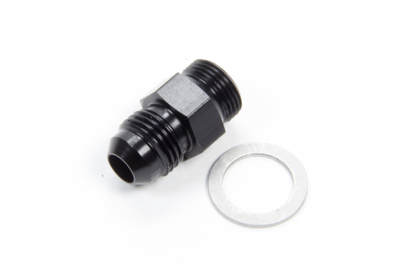 Aeroquip FCM5113 #6 Single Feed Holley Black Aeroquip FCM5113