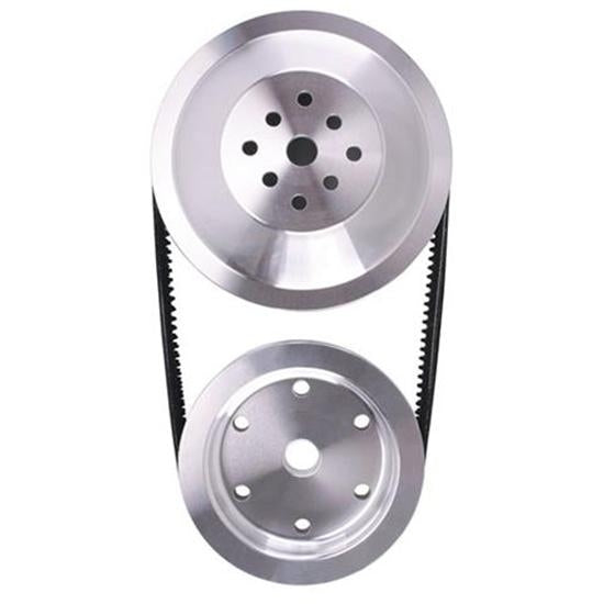 AFCO Racing 80061 Pulley Kit 20% Red. SBC Long Water Pump AFCO Racing 80061