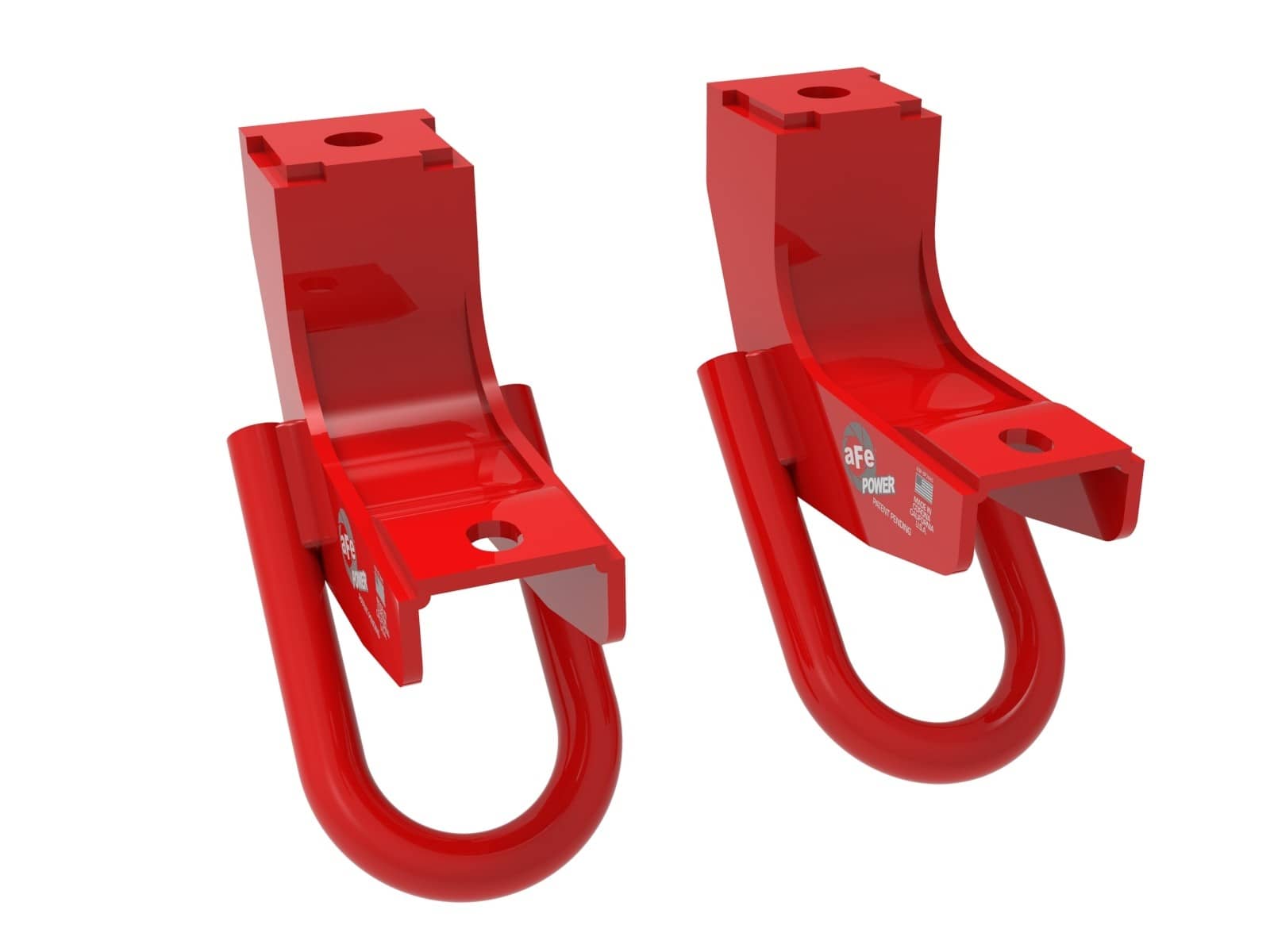 aFe Power 450-72T001-R FRONT RED TOW HOOKS 22-25 TUNDRA aFe Power 450-72T001-R