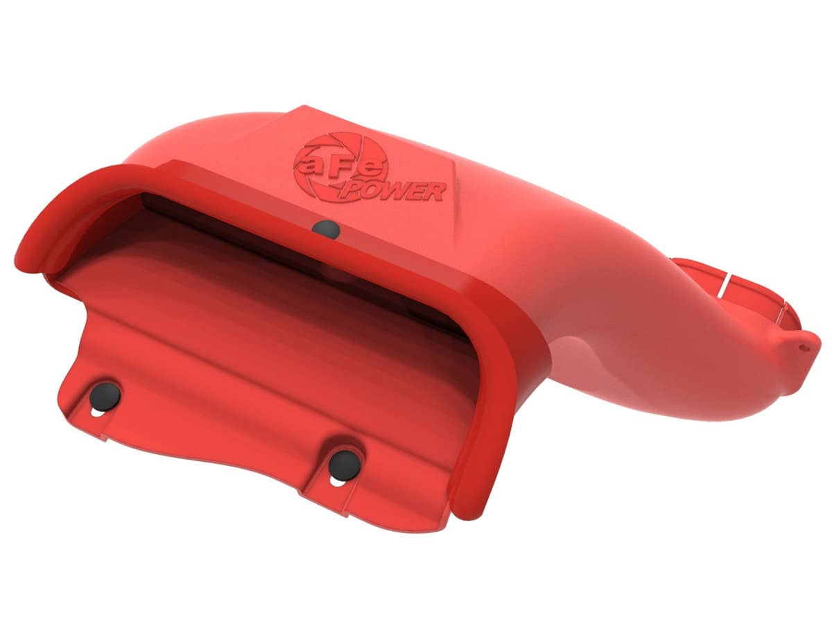 aFe Power 52-10010SR AFE POWER DYNAMIC AIR SCOOP D.A.S RED 21-24 FORD F150 V6/V8 aFe Power 52-10010SR