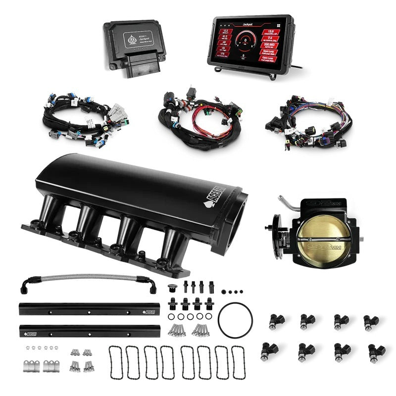 Aces Fuel Injection Inc AS20112-WK92-AM2024B Jackpot Pro LS EFI Top End Kit 500 HP Aces Fuel Injection Inc AS20112-WK92-AM2024B
