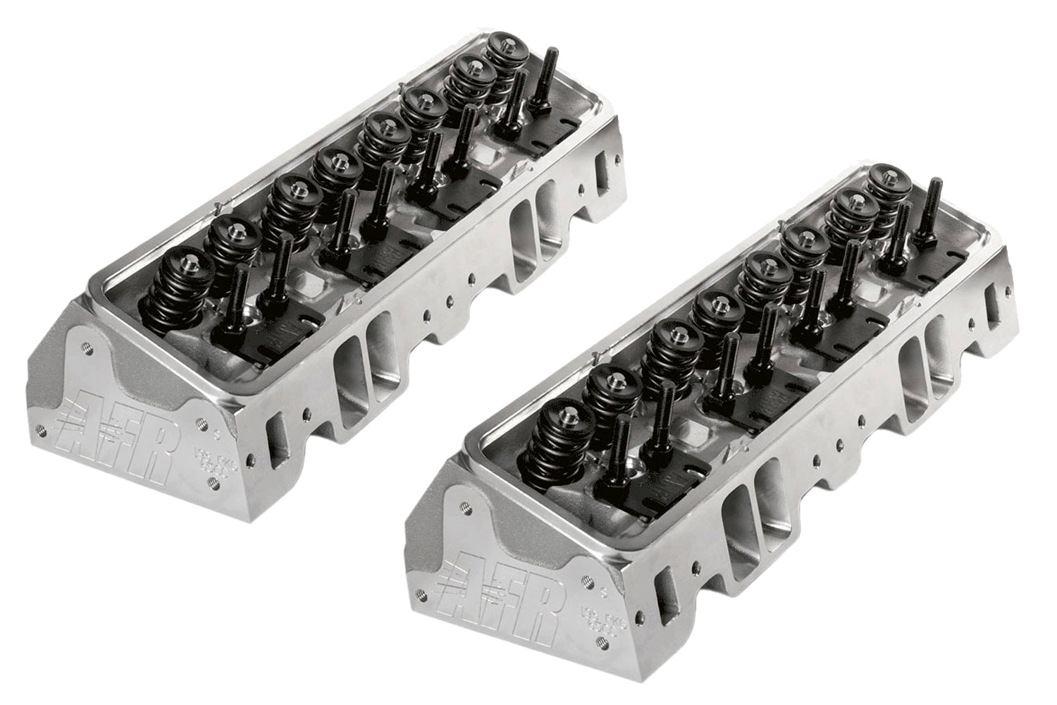 Air FLow Research 1103 SBC 210cc Alum CNC Heads Eliminator Race 65cc Air FLow Research 1103