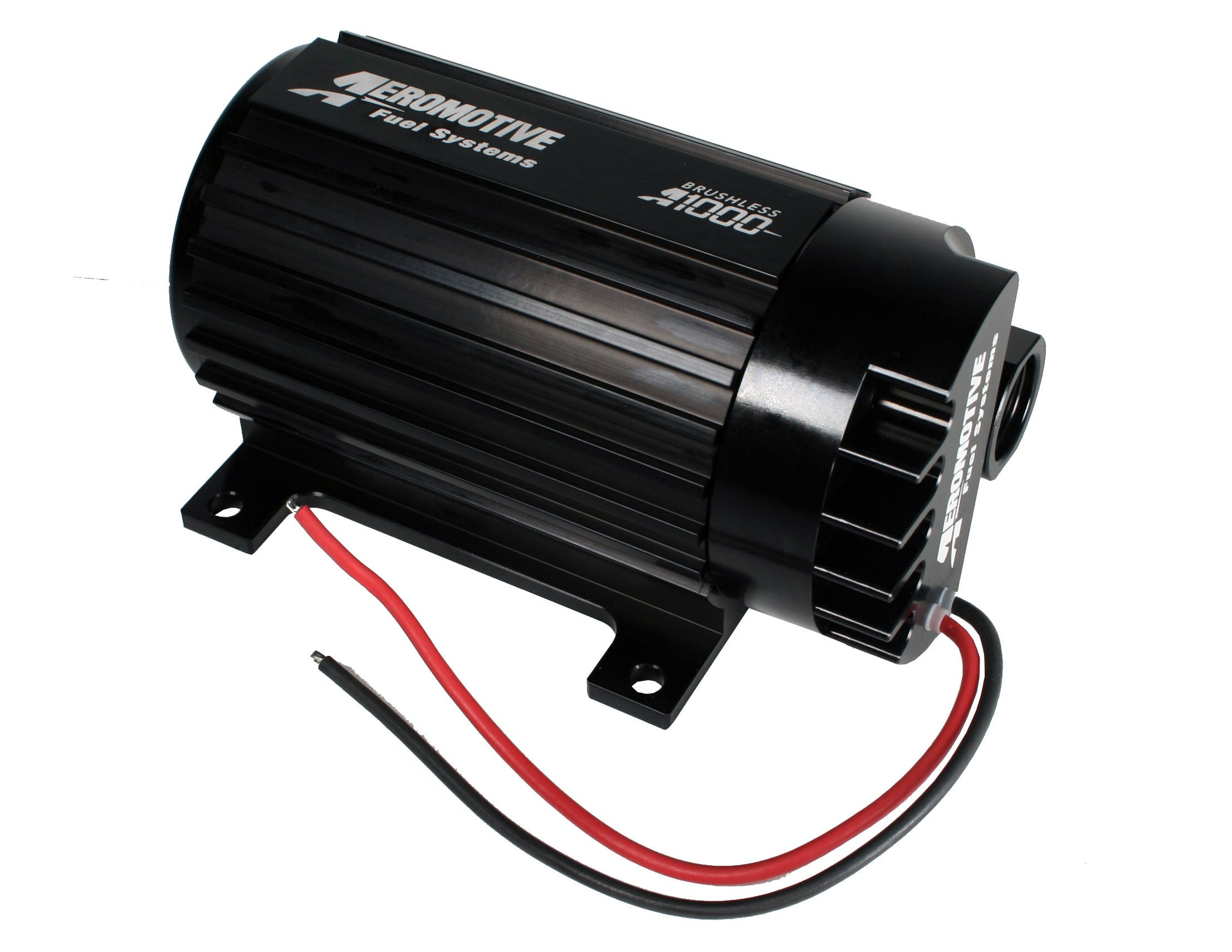 Aeromotive Fuel System 11183 A1000 In-Line Fuel Pump Brushless Design Aeromotive Fuel System 11183