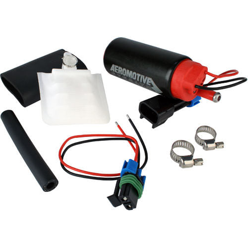 Aeromotive Fuel System 11542 340 Stealth Fuel Pump - Offset Inlet - Inline Aeromotive Fuel System 11542