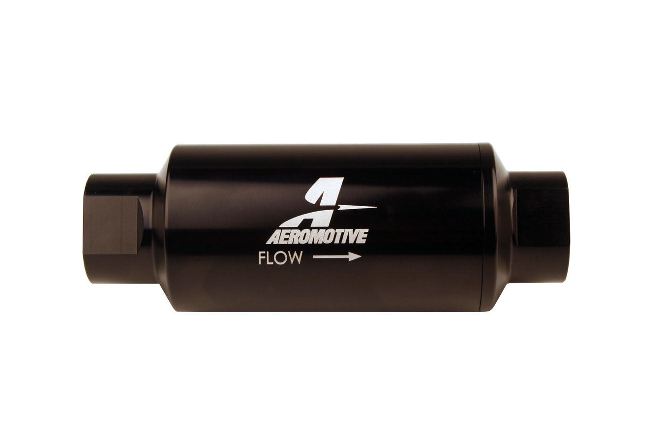 Aeromotive Fuel System 12350 #10-ORB Fuel Filter Inline 10 Mircon Black Aeromotive Fuel System 12350