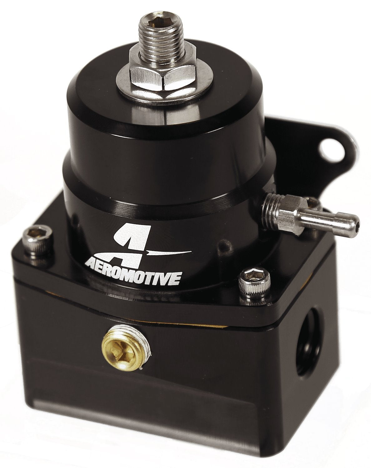 Aeromotive Fuel System 13131 A1000-6 Injected Bypass Regulator - Black Aeromotive Fuel System 13131