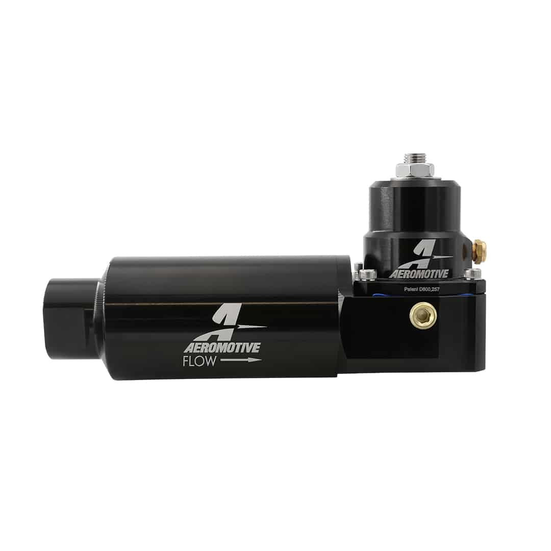 Aeromotive Fuel System 13146 EFI Regulator/Filter Combo 10-Micron Aeromotive Fuel System 13146