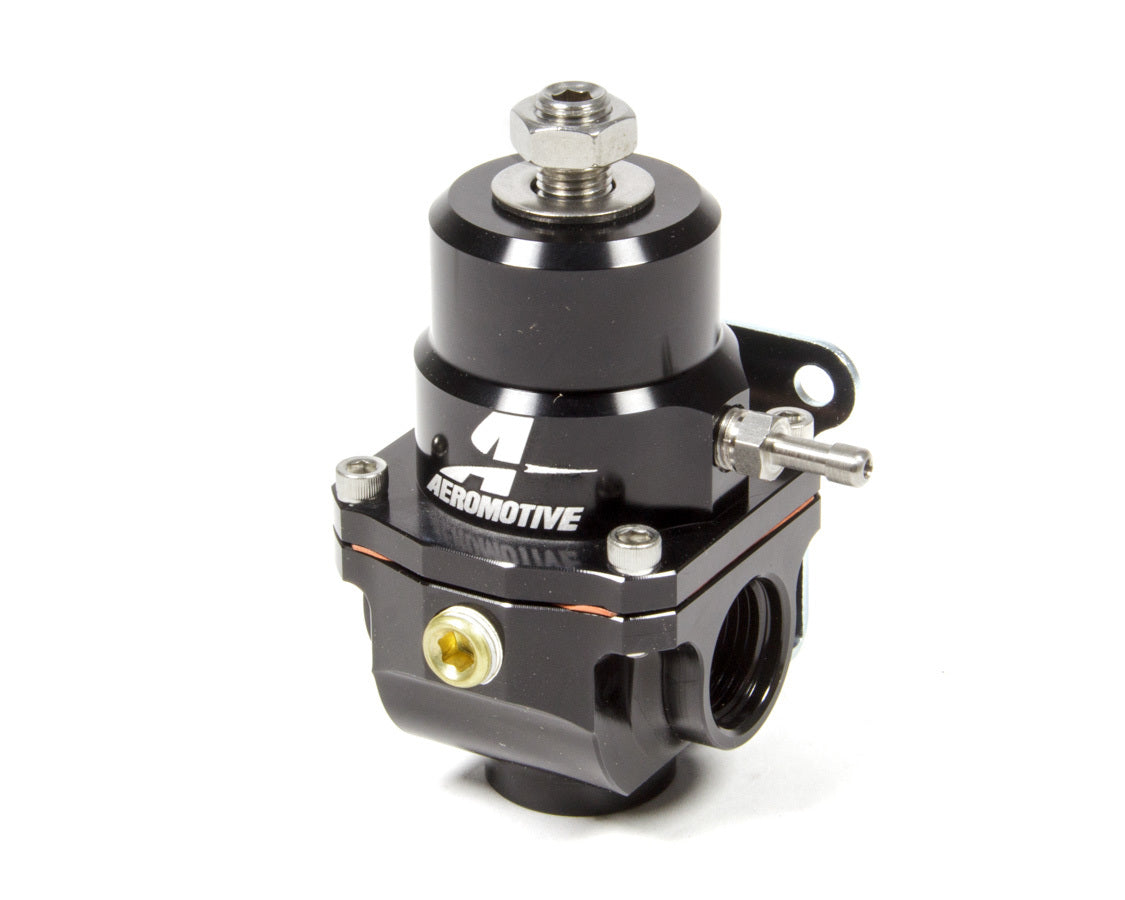 Aeromotive Fuel System 13304 X1 Fuel Regulator Black 3-20psi w/.313 Seat Aeromotive Fuel System 13304