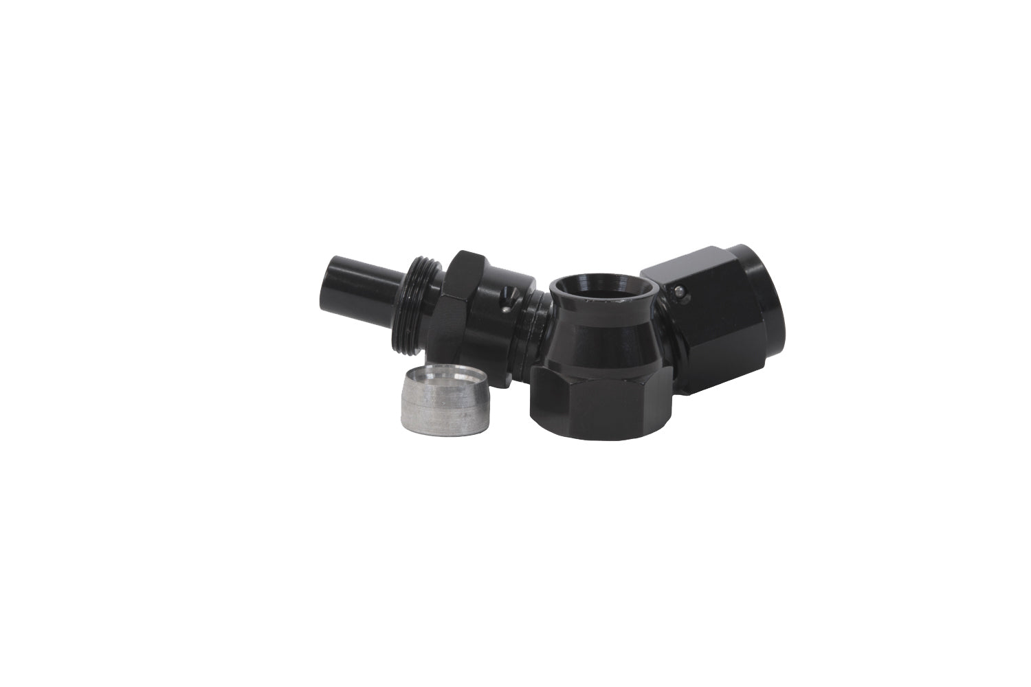 Aeromotive Fuel System 15354 8an 45-Degree PTFE Hose Black Aeromotive Fuel System 15354