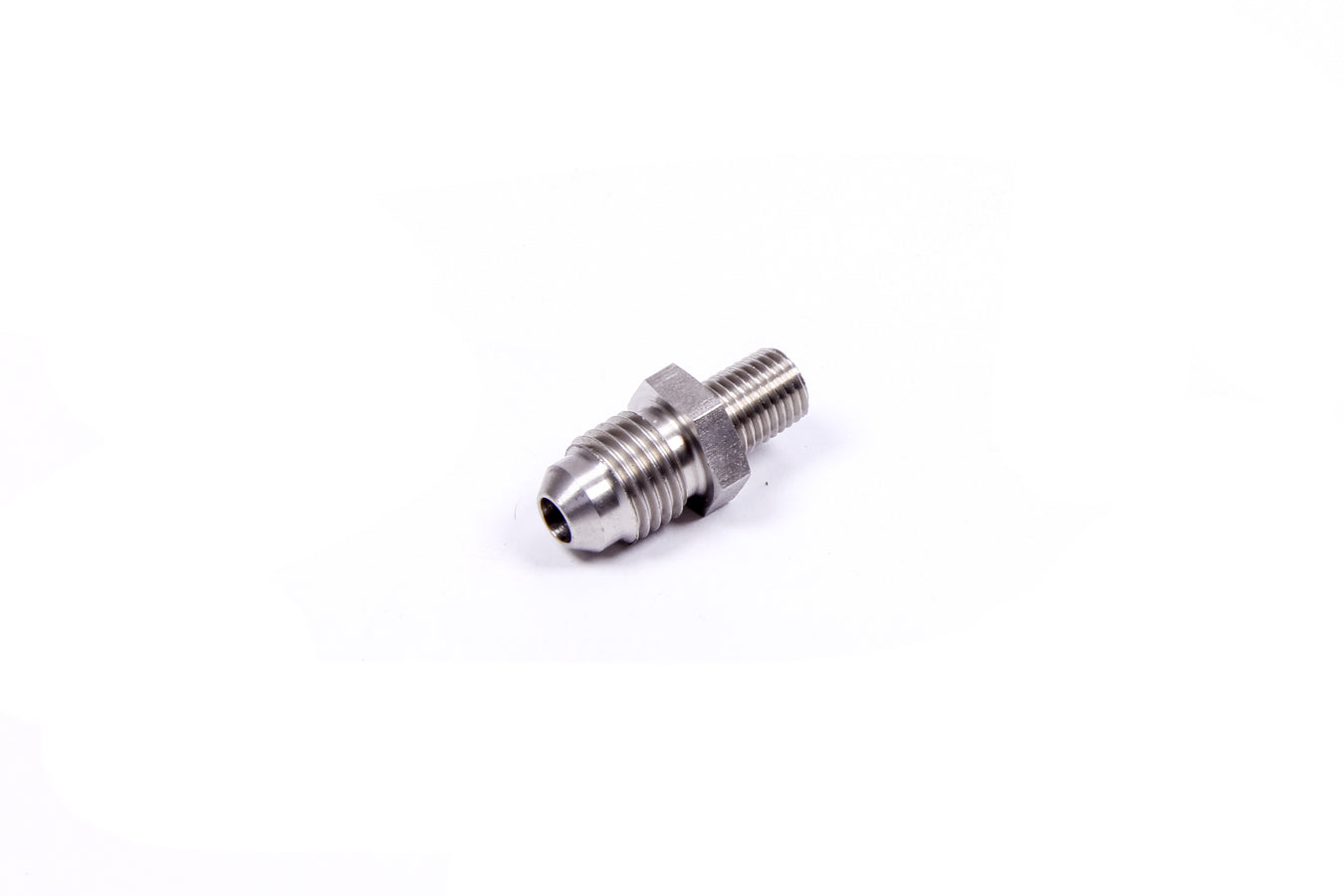 Aeromotive Fuel System 15619 -4an Male to 1/16in npt Male Adapter Fitting Aeromotive Fuel System 15619