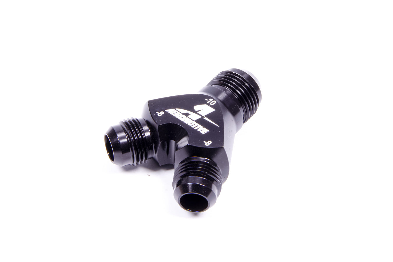 Aeromotive Fuel System 15675 Y-Block Fitting - 10an to 2 x -8an Aeromotive Fuel System 15675