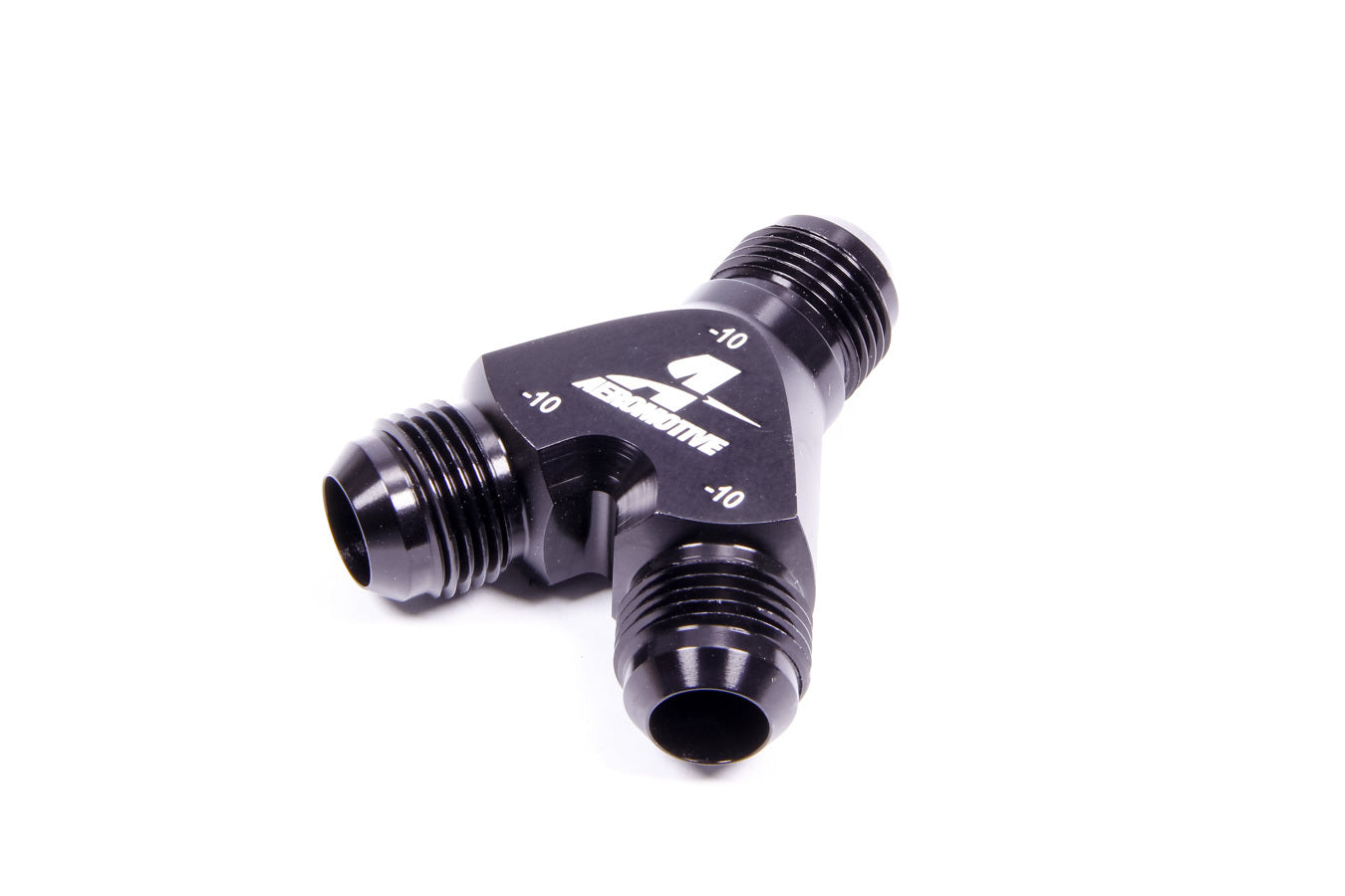 Aeromotive Fuel System 15676 Y-Block Fitting - 10an to 2 x -10an Aeromotive Fuel System 15676