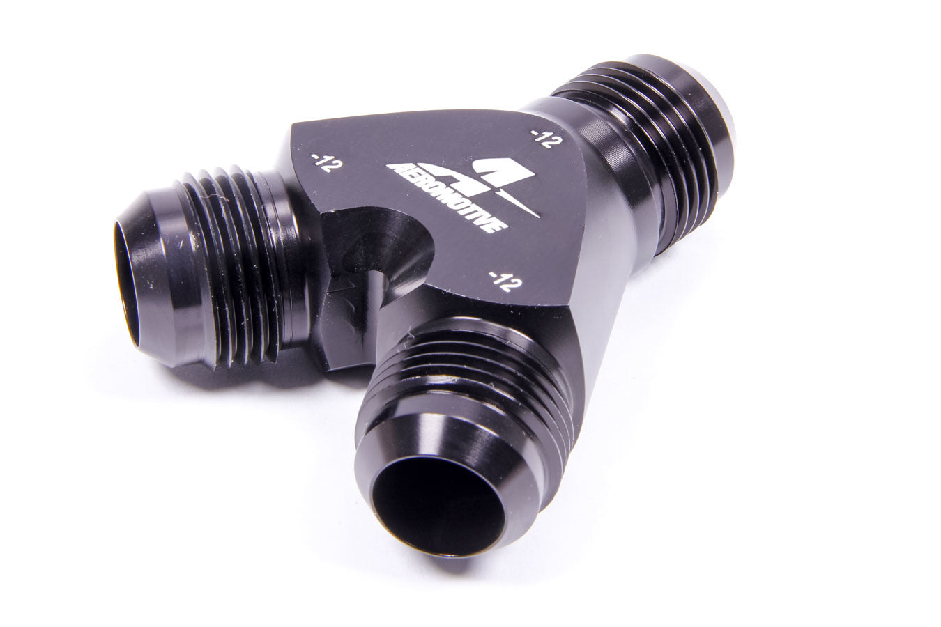 Aeromotive Fuel System 15679 Y-Block Fitting - 12an to 2 x -12an Aeromotive Fuel System 15679