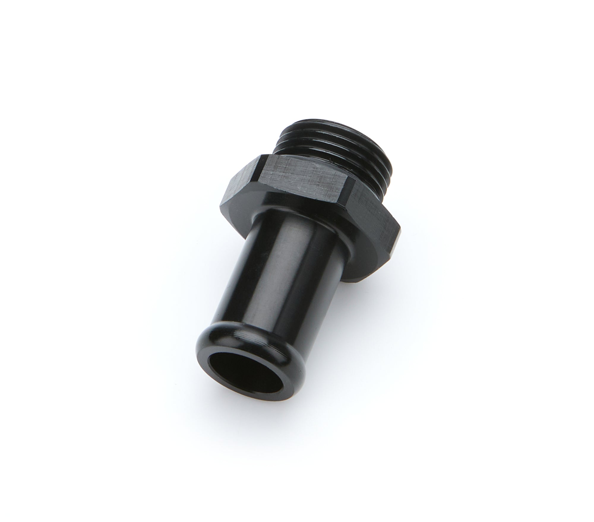 Aeromotive Fuel System 15768 Coolant Hose Fitting 8an to 5/8 Slip 1/4 Thru Aeromotive Fuel System 15768