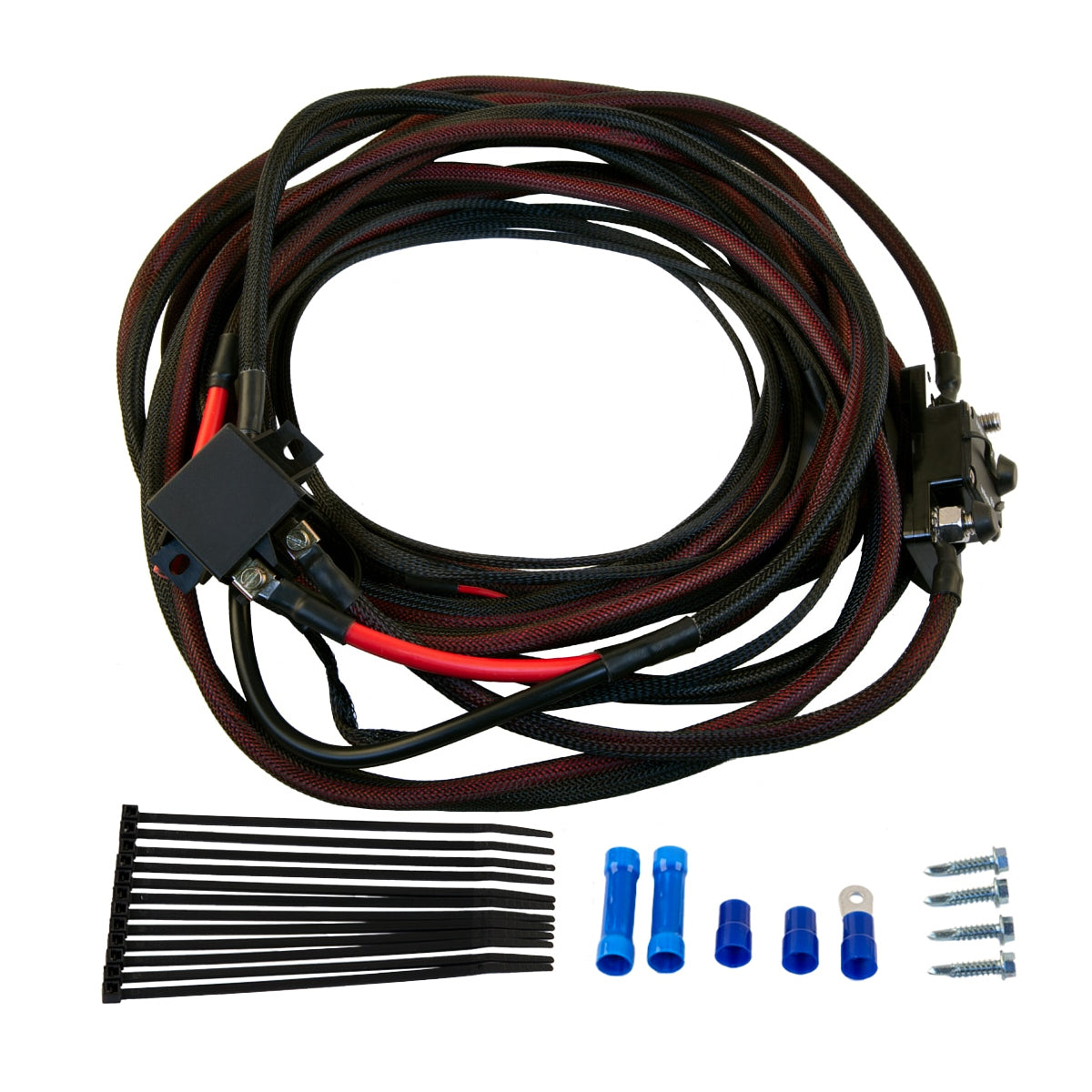 Aeromotive Fuel System 16308 Fuel Pump Wiring Kit Premium HD 60-Amp Aeromotive Fuel System 16308
