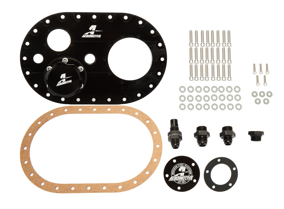 Aeromotive Fuel System 18056 Fuel Cell Plate Assembly Billet Alm. 6 x 10 Aeromotive Fuel System 18056