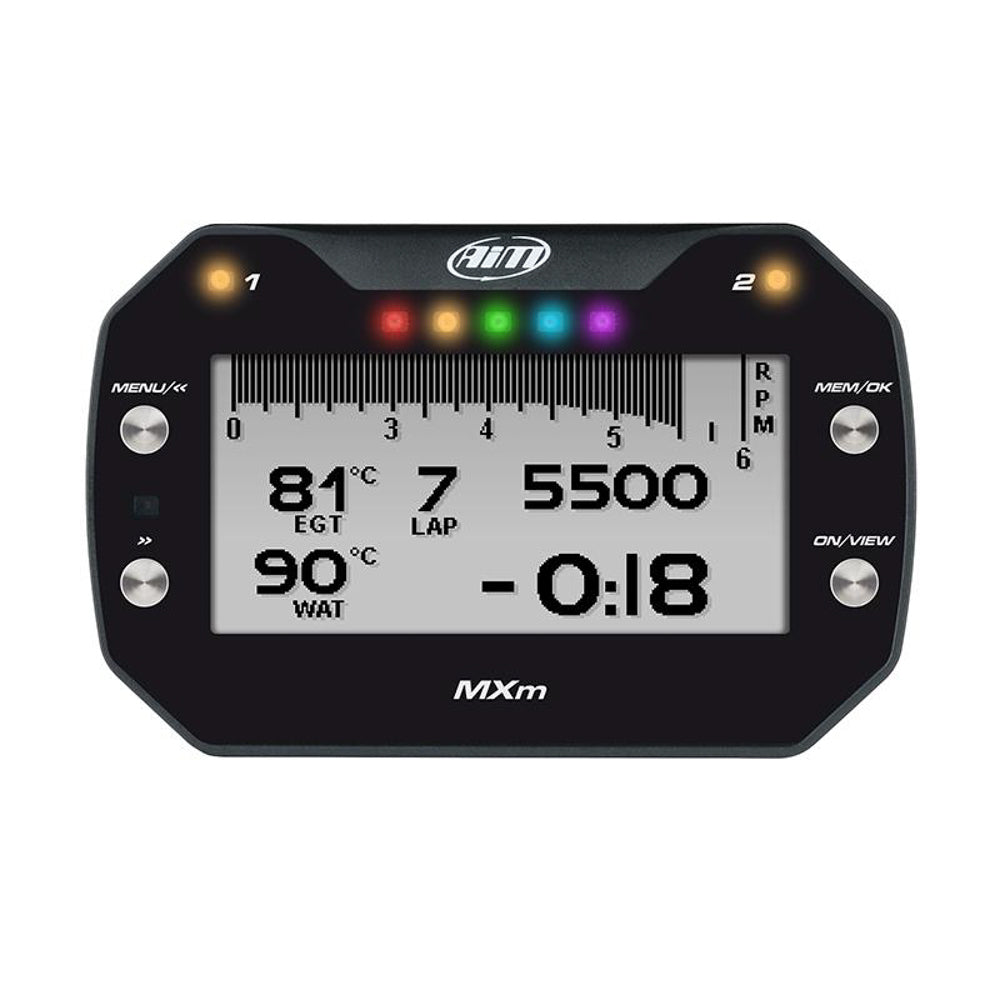 AiM SPORTS X87MXM0000 MXM Compact Dash Data Logger AiM SPORTS X87MXM0000