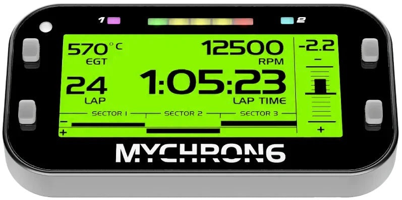 AiM SPORTS XM6CHT140 MyChron 6 w/ Cylinder Head Temp Sensor AiM SPORTS XM6CHT140
