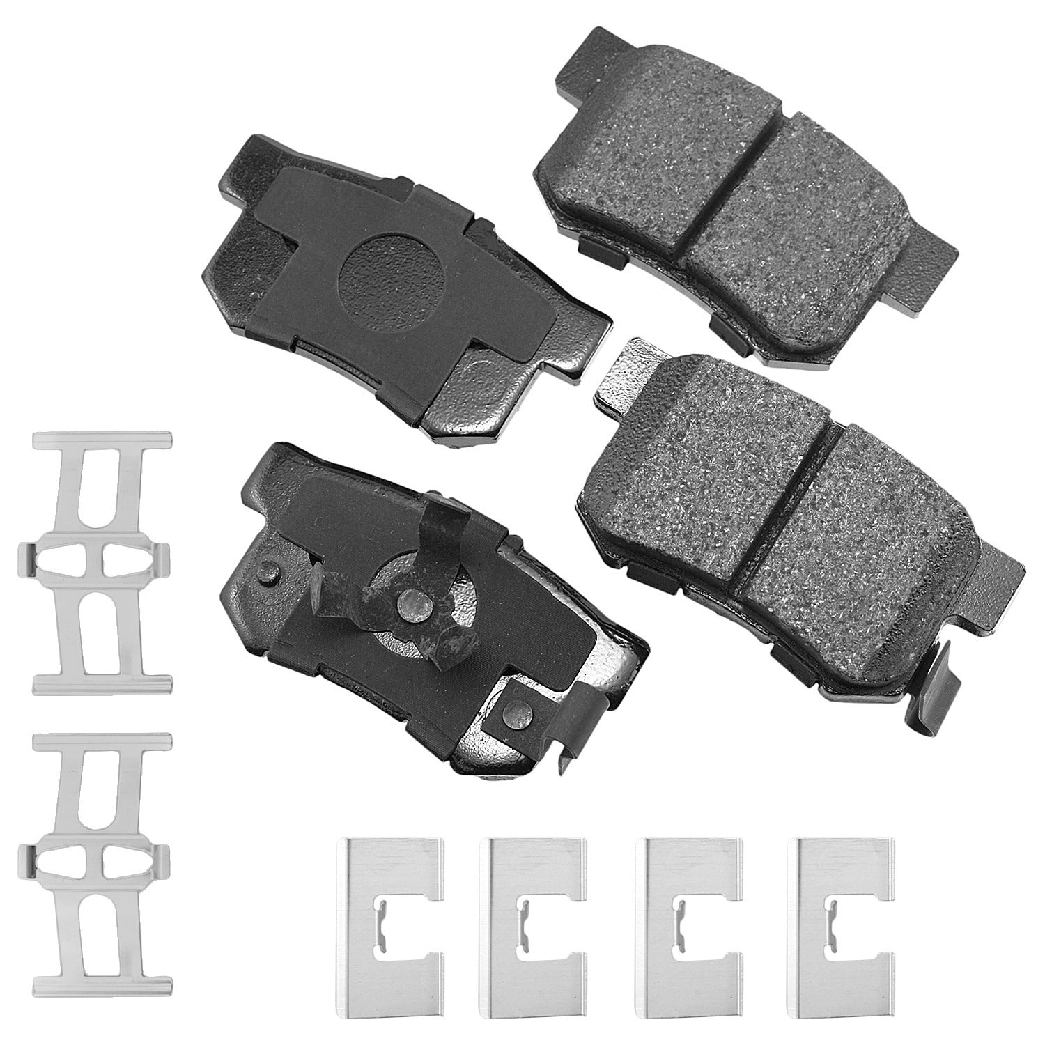 Akebono ACT1086A ProACT Ultra-Premium Bra ke Pads - Rear Akebono ACT1086A