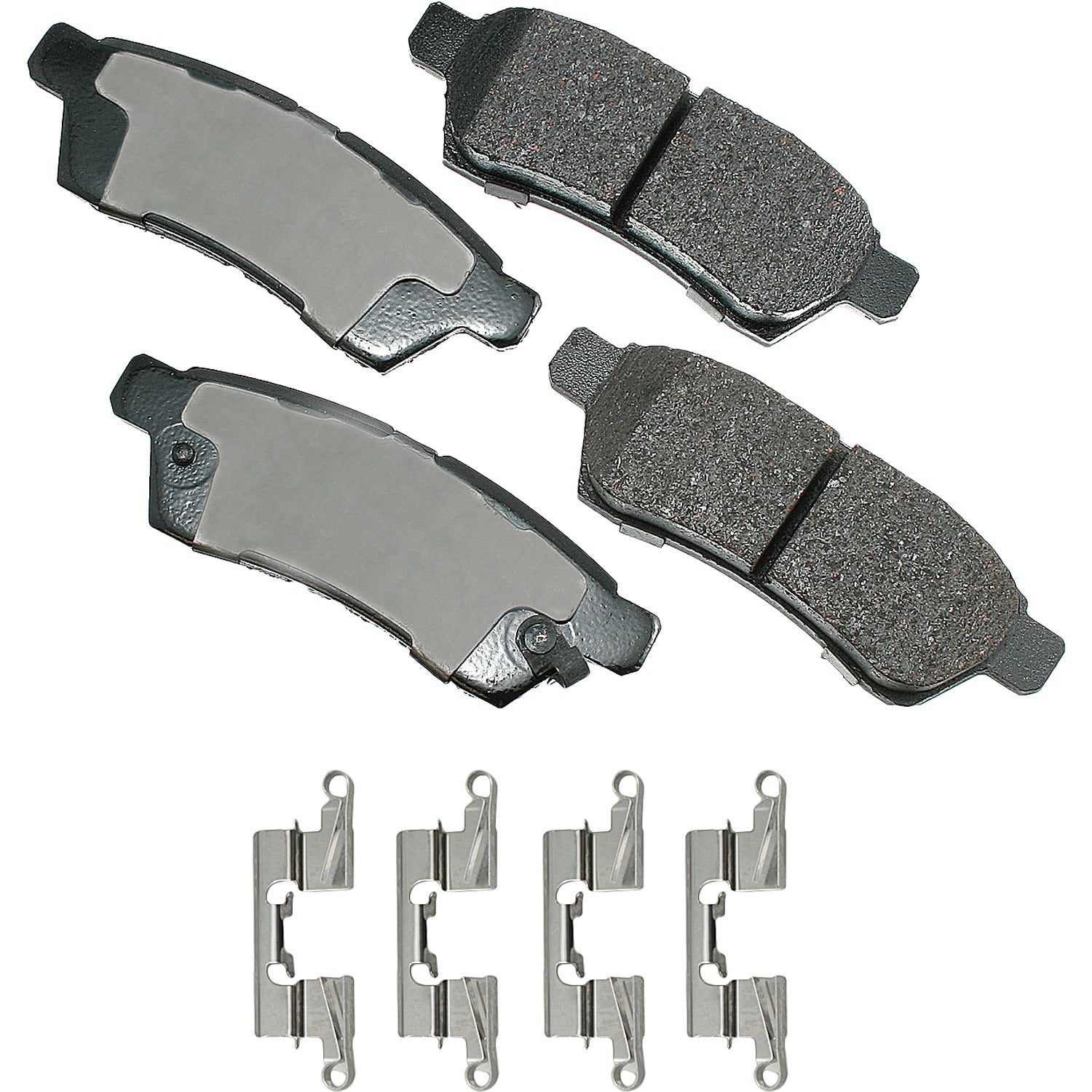 Akebono ACT1100 ProACT Ultra-Premium Bra ke Pads - Rear Akebono ACT1100