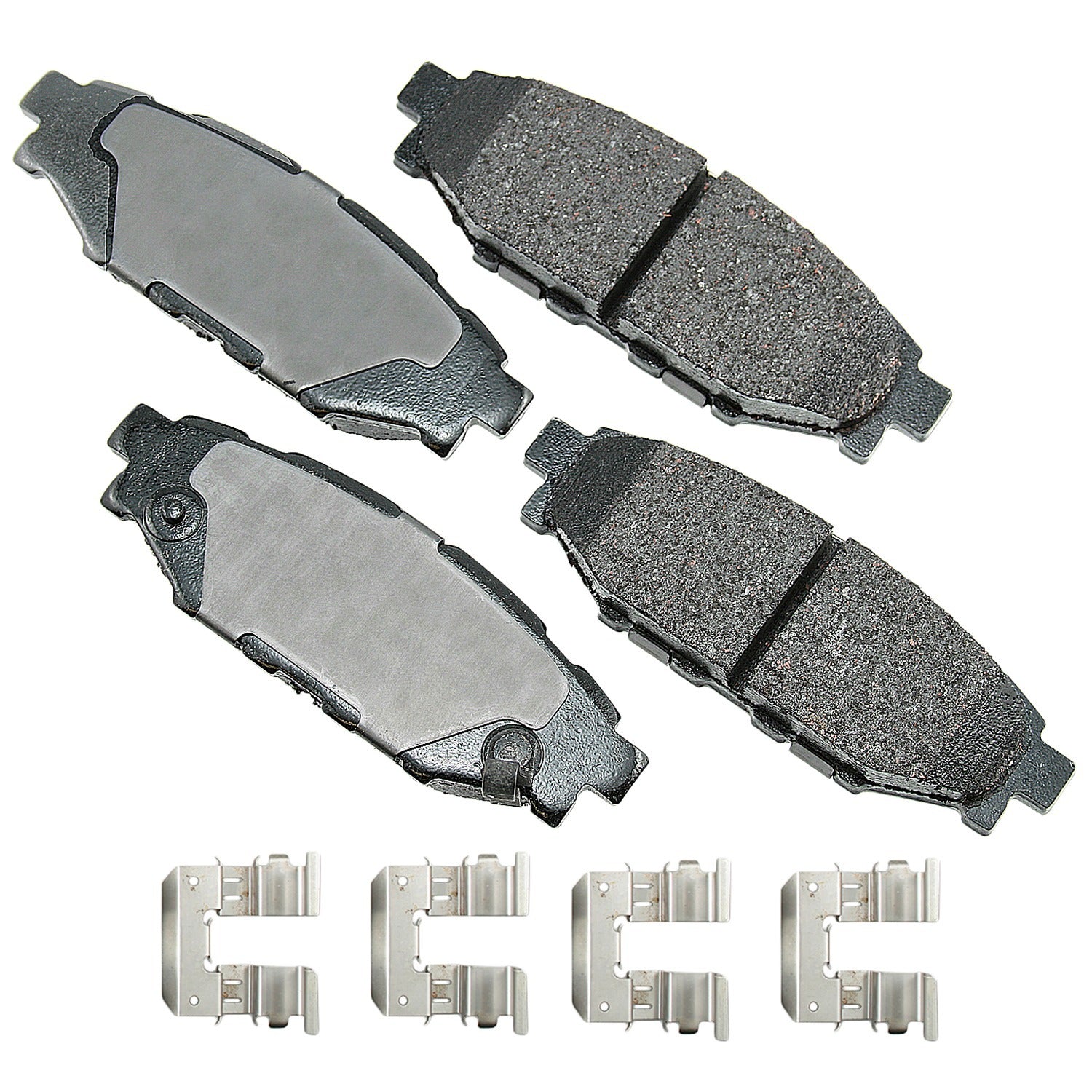 Akebono ACT1114A ProACT Ultra-Premium Bra ke Pads - Rear Akebono ACT1114A