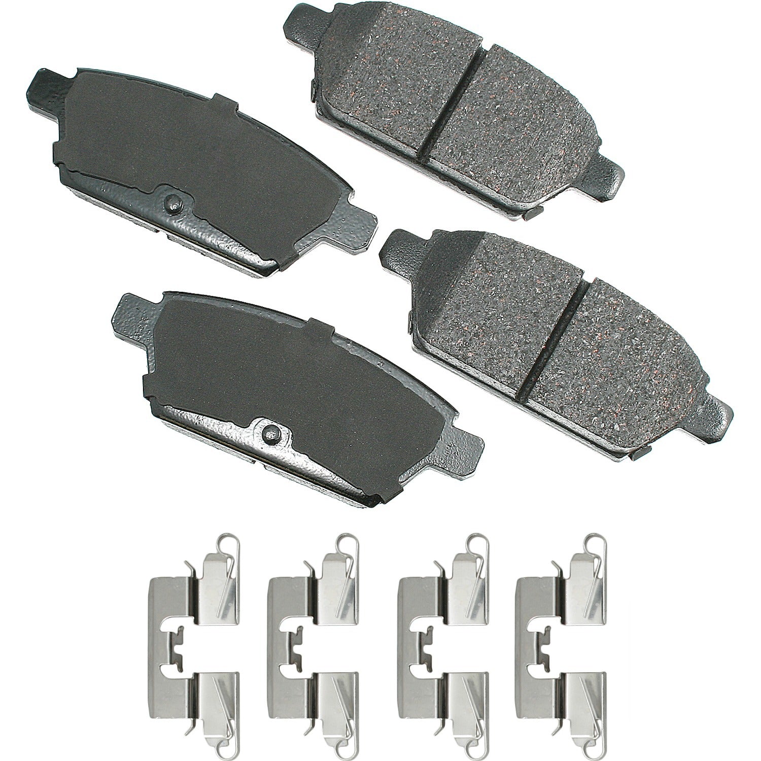 Akebono ACT1161 ProACT Ultra-Premium Bra ke Pads - Rear Akebono ACT1161