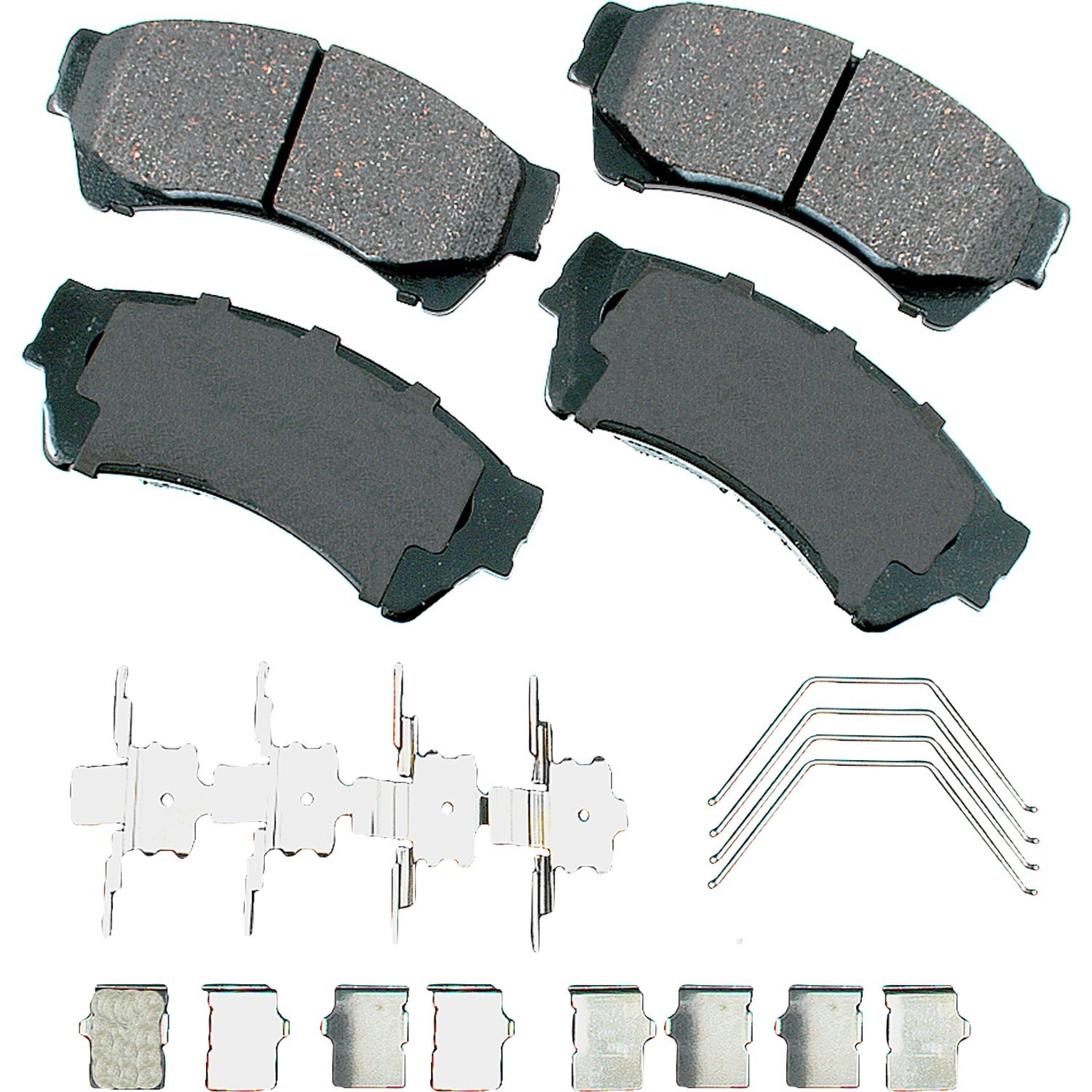 Akebono ACT1164 Brake Pad Front Ford Fusion 06-12 Lincoln MKZ Akebono ACT1164