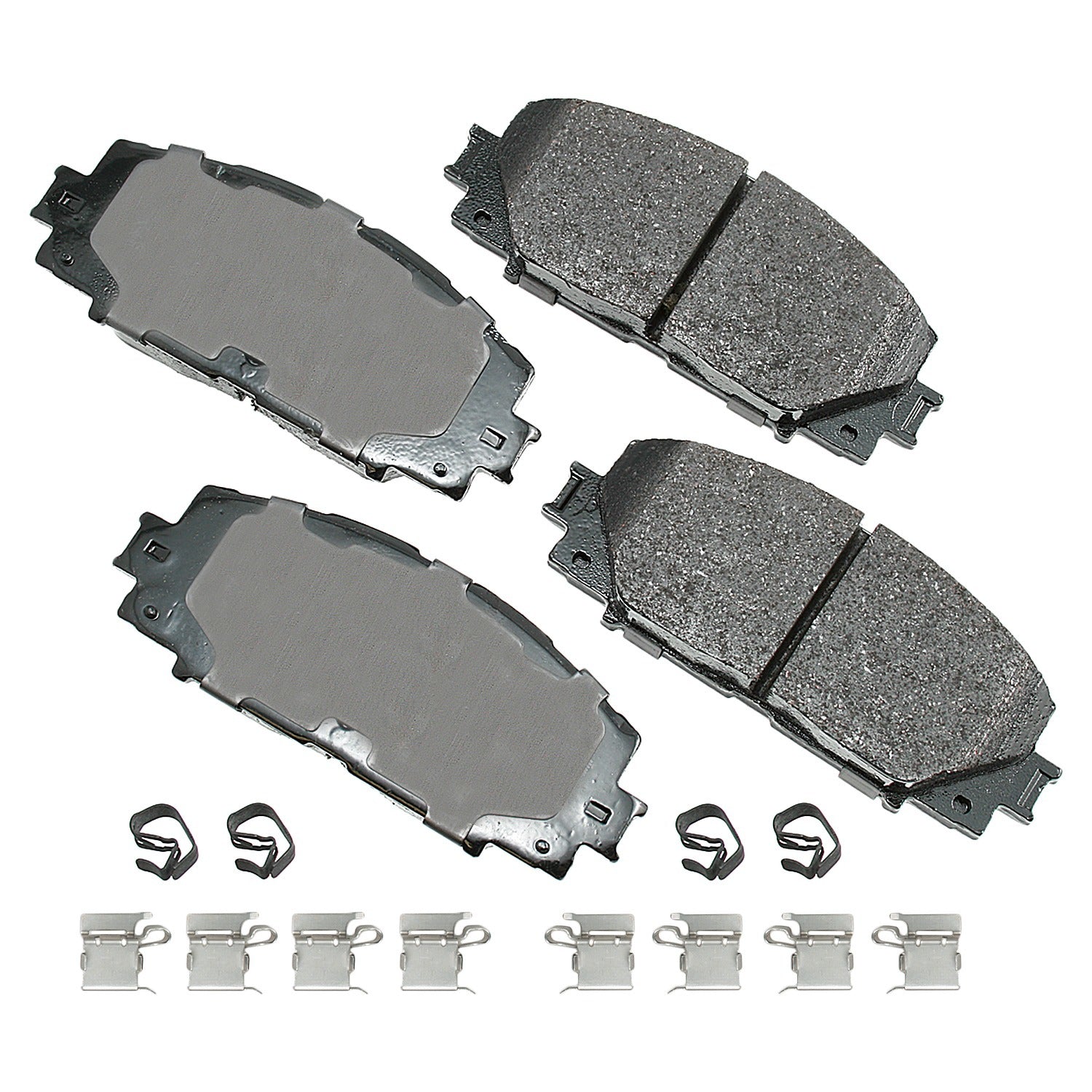 Akebono ACT1184A ProACT Ultra-Premium Bra ke Pads - Front Akebono ACT1184A