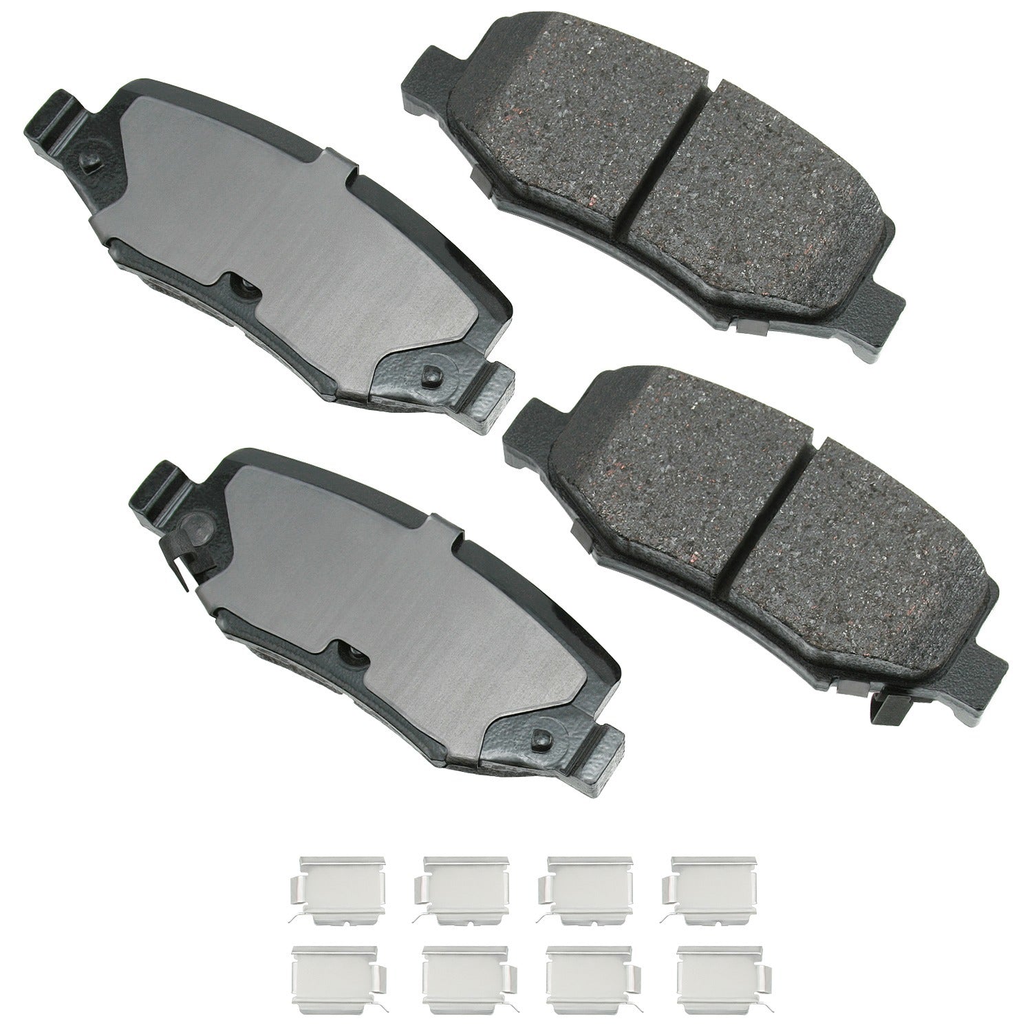 Akebono ACT1274A Brake Pad Rear Dodge Nitro 07-11 Wrangler Akebono ACT1274A