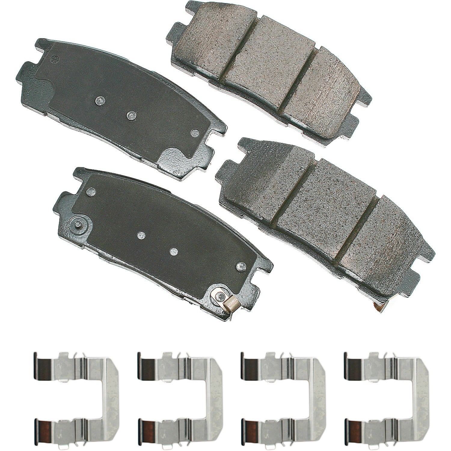 Akebono ACT1275 Brake Pad Rear Chevrolet Captive 12-15 Equinox 07 Akebono ACT1275