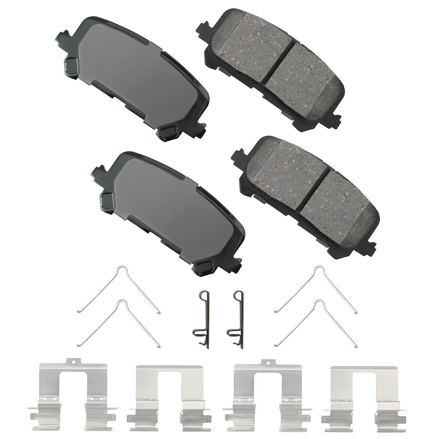 Akebono ACT1281 Brake Pad Rear Acura MDX 07-16 Honda Odyssey Akebono ACT1281